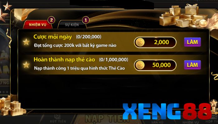 Cào thẻ nhận thưởng với giá trị lớn nhất